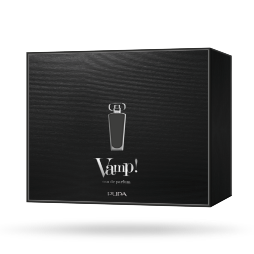 PUPA - Vamp! Eau de Parfum Black 100ml + Vamp! Latte Doccia 75ml + Vamp! Crema 75ml