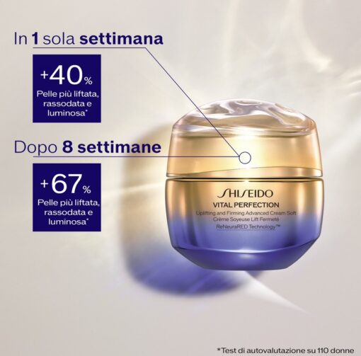 S'HISEIDO - VITAL PERFECTION UPLIFTING AND FIRMING ADVANCED CREAM SOFT 50ML - immagine 2