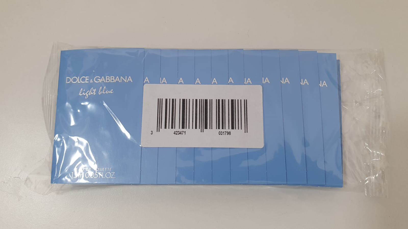 DOLCE & GABBANA - LIGHT BLUE DONNA EDT - FIALETTE 12 PZ