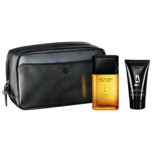 AZZARO - COFFRET POUR HOMME EDT 30ML + DOCCIA SHAMPOO 50 ML + POCHETTE