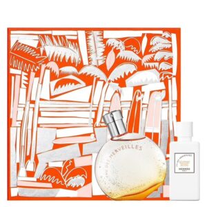 HERMES - COFFRET EAU DE MERVEILLES EDT 50ML + BODY LOTION 40ML