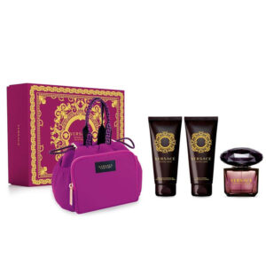 COFANETTO VERSACE CRYSTAL NOIR DONNA + BORSELLO