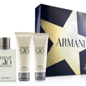 GIORGIO ARMANI - COFANETTO ACQUA DI GIO EDT 50ML + GEL DOCCIA 75ML + BALSAMO DOPO BARBA 75ML