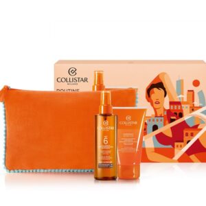 C'OLLISTAR - COFANETTO OLIO SECCO SUPERABBRONZANTE IDRATANTE SPF6 + DOCCIA-SHAMPOO