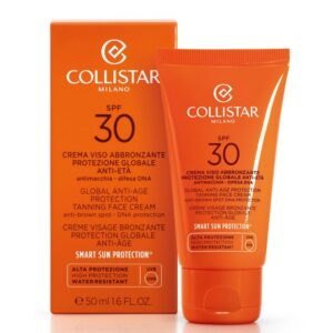 CREMA VISO ABBRONZANTE PROTEZIONE GLOBALE ANTI-ETA SPF30 50ML