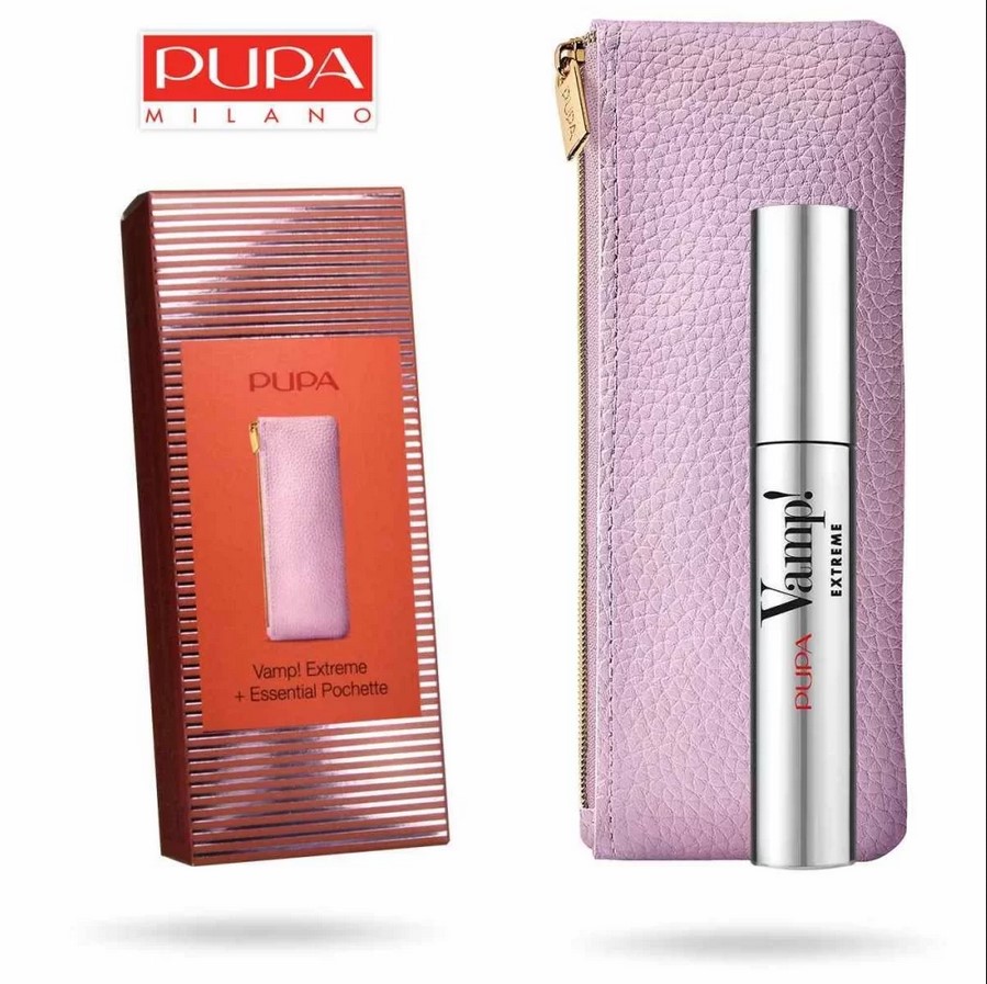 PUPA - MASCARA VAMP! EXTREME 010 + ESSENTIAL POCHETTE - immagine 2