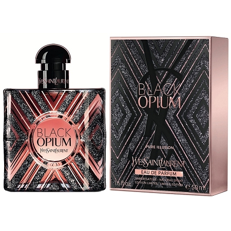 YVES SAINT LAURENT - BLACK OPIUM PURE ILLUSION EDP 50ML (NO TESTER)