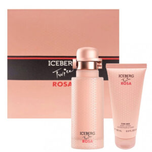 ICEBERG TWICE ROSA EDT 125ML + SHOWER GEL 100ML