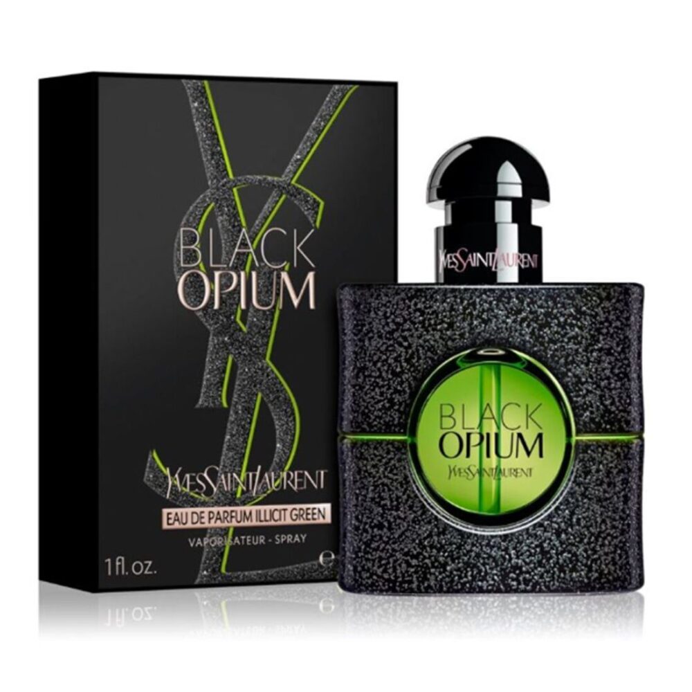 YVES SAIN LAURENT - BLACK OPIUM ILLICIT GREEN EDP 75 (NO TESTER)