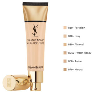 YSL – TOUCHE ECLAT ALL IN ONE GLOW FOUNDATION B30 ALMOND