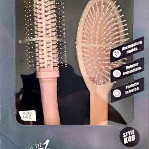 LE FATE DI JO - SET 2 SPAZZOLE PER CAPELLI